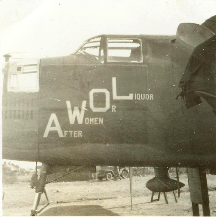 486th_b25_nose_awol